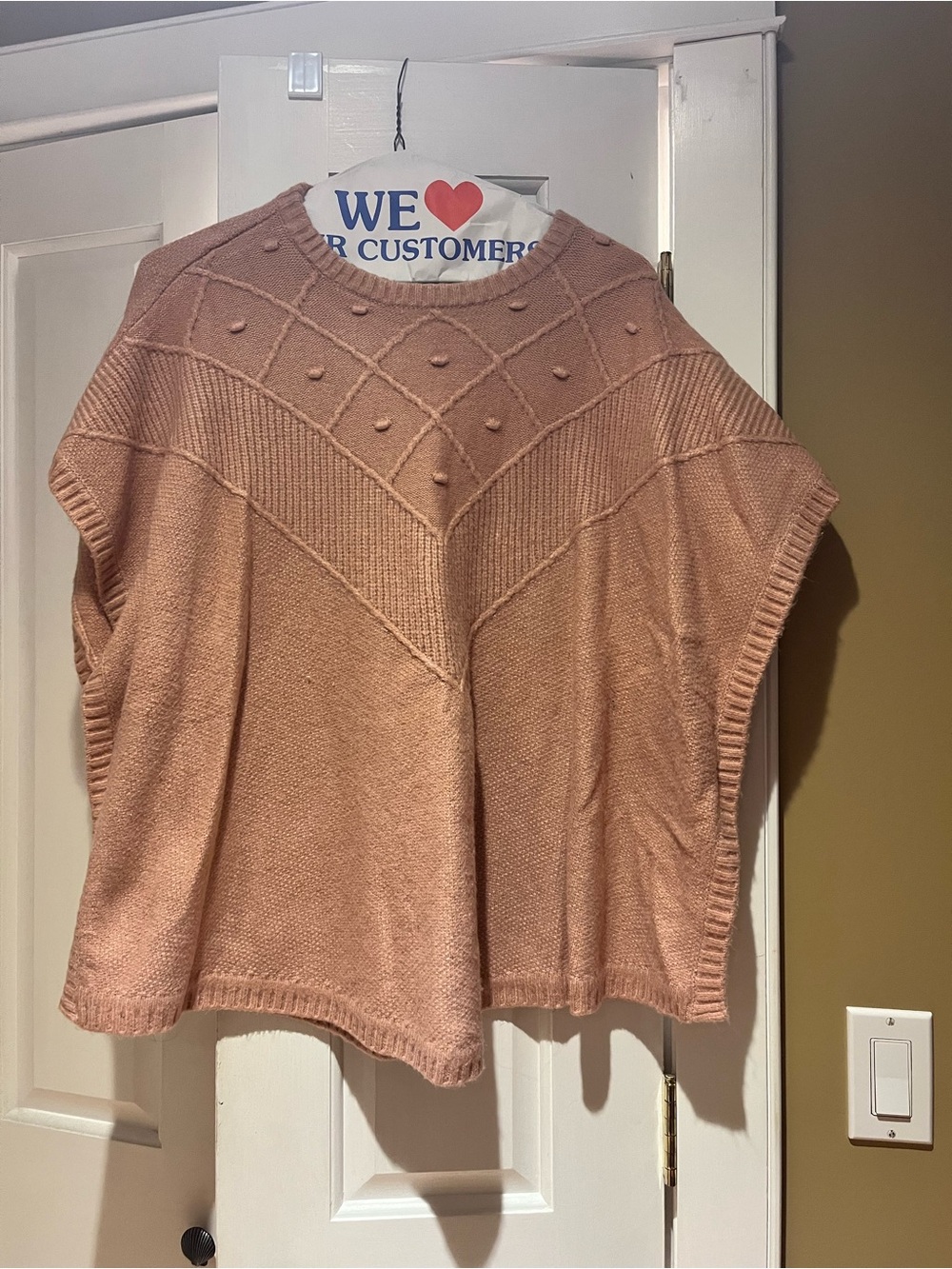 Loft cape/poncho sweater